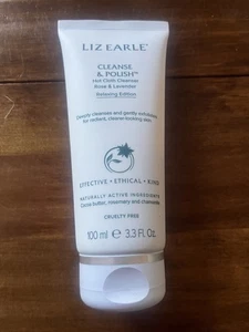 Liz Earle Cleanse & Polish Hot Cloth Cleanser Rose & Lavender - 100ml - New - Picture 1 of 1