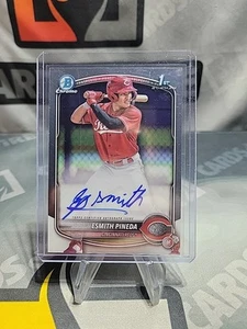 2025 Bowman Esmith Pineda 1st Bowman Chrome Auto #CPA-EP Autograph - Picture 1 of 2