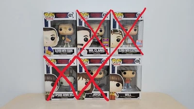 Stranger Things Funko Pop lot