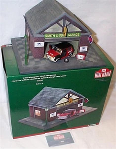 Corgi Mini Cooper Rob Stacey workshop diorama CC82258 new bit of damage to box - Picture 1 of 3
