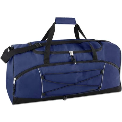Bolsa de Lona de Viaje 60 Litros 26 Pulgadas Azul Resistente Extra Grande Deportes Gimnasio Foto 1 de 4