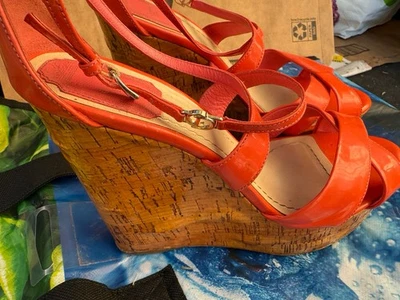 Authentic Christen Dior High Wedge Italy EU 39 - Image 1 of 3