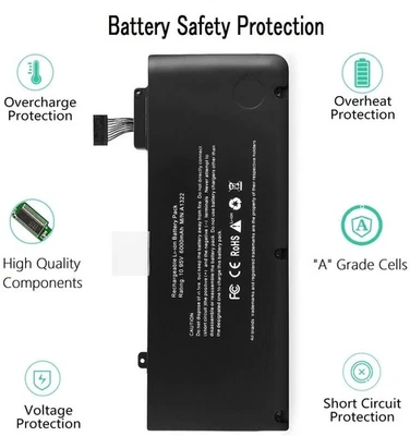 Bateria A1322 para Apple Macbook Pro 13 polegadas A1278 meados de 2012 2010 2009 início de 2011 - Imagem 1 de 4