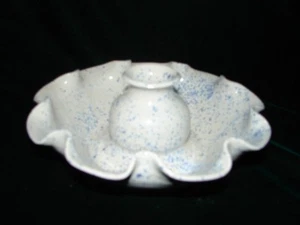 North Carolina Shelton Pottery Kerzenständer Kerzenhalter NC Pottery - Bild 1 von 2