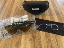 NoIR LASERSHIELDS SEE PICS FOR SPECS W CASE SAFETY GLASSES DBY#34 FREE SHIPPING