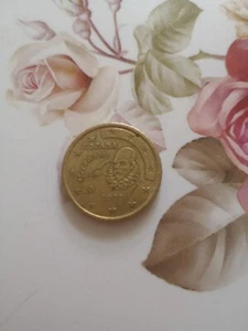 50 centów moneta hiszpania 2000 - Zdjęcie 1 z 2