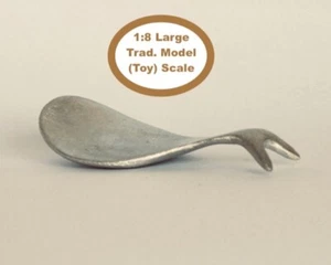 HORSING AROUND Large Traditional 1:8 Model Scale ENGLISH SADDLE TREE Cast Pewter - Picture 1 of 2