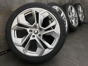 Original Skoda Octavia 4 NX RS 5E3601025R Altair Jantes Alu Pneu Hiver 225/40 19 - Bild 1 von 10