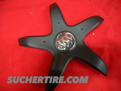 BUICK OEM FACTORY CENTER NEW P/N 13361804 CASCADA HOL# 4145 MATTE BLACK - Image 1 of 3