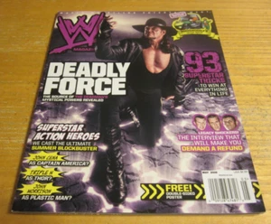 WWE Mayo 2009 Revista de Lucha Libre The Undertaker con Póster de Randy Orton - Imagen 1 de 4