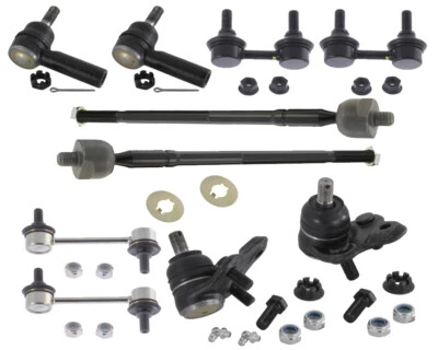 Suspension Kit For Chevrolet Prizm Lower Ball Joints Rack Ends Sway Bar Link   - Image 1 of 4