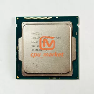 Intel Cores i7-4790K SR219 4GHz 4 Cores 8 Threads 8MB 88W LGA1150 CPU Processor - Picture 1 of 2