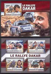 Le Rallye Dakar / Bikes / Cars - stamps - Timbres - Francobolli   MNH** SN. - Picture 1 of 1