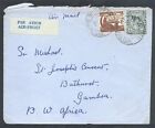 IRELAND 1957 airmail cover 1/4d rate to India.............................91531W