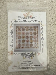 French Roses Quilt Pattern By Heather French - Picture 1 of 2