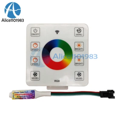 DC5-24V 8 Keys Panel LED Controller For WS2812B WS2811 Colorful LED Strip Light - Image 1 of 4