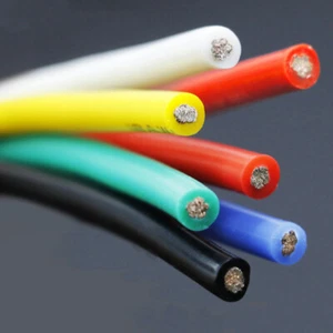 UL3135 Silikon Draht kabel Verzinntes Kupfer 10 12 14 16 18 20 22 24 26 28 30AWG - Picture 1 of 8