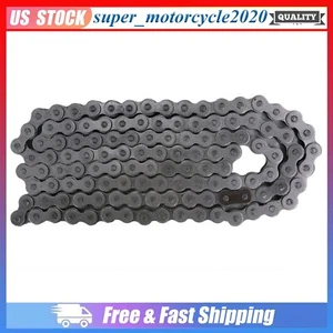 Eslabón de cadena de transmisión de motocicleta ATV negro duradero 530-120 L para carro de karts cuádruple NUEVO - Imagen 1 de 5