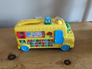 Leap Frog Preschool Toy Phonics Fun Animal School Bus Letter Learning Music - Picture 1 of 4