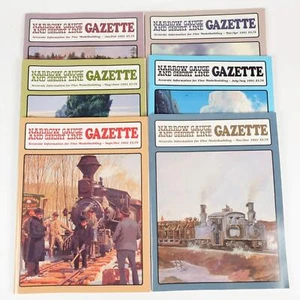 Narrow Gauge And Short Line Gazette Magazine 1991 Complete Full Year 6 Issues - Bild 1 von 7