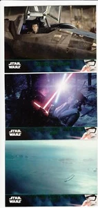 Topps Star Wars Force Awakens Serie 2 Juego Paralelo Lámina Verde (100 Cartas) - Imagen 1 de 1