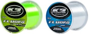 K9 Fluorocarbon Fishing Line - Choice of Sizes and Colors Available