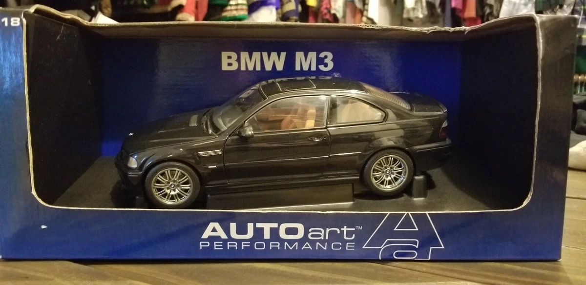 再値下げ1/18 オートアート BMW E46 M3 ブラック オートアート BMW M3