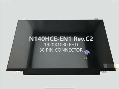 N140HCE-EN1 Rev.C2 LED LCD Screen for New 14" FHD 1080P Display Panel - Image 1 of 2