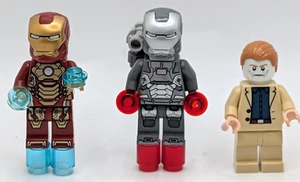 Lego Marvel Minifigures from 76006 Extremis Sea Port Battle Iron Man War Machine - Picture 1 of 10