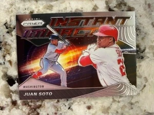 Tarjeta de impacto instantáneo Panini Prism Prizm 2020 Nationals Juan Soto #II-7 - Imagen 1 de 1