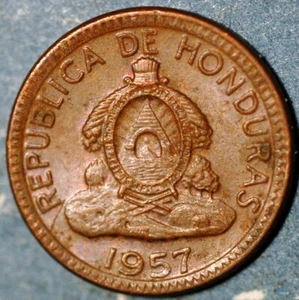 Honduras Centavo 1957 KM# 77.2 - Picture 1 of 2
