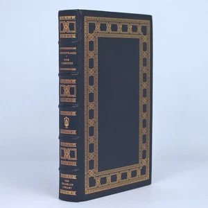 Cinco comedias de Aristófanes - Biblioteca Franklin 1982 encuadernado en cuero, dorado - Imagen 1 de 15