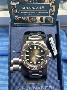 Reloj Spinnaker Hull Diver SP-5088 Hombre Automático Cosecha Marrón RTP £349.00 - Imagen 1 de 9