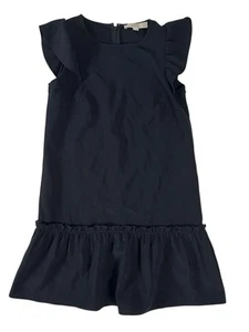 Ann Taylor Loft Black Cap Sleeve Round Neck Shift Dress Women's Size XS Petites - Picture 1 of 24