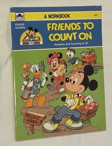 Learn With Mickey FRIENDS TO COUNT ON First Math Skills activity book Disney - Bild 1 von 4