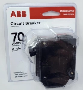 Interruttore ABB 70 Ampere 2 Poli THQL2170PA - Foto 1 di 2