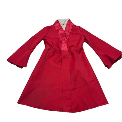 Disney Store Mulan Deluxe Costume Live Action Film Dress Only Red Size Small 4-6 - Image 1 of 4