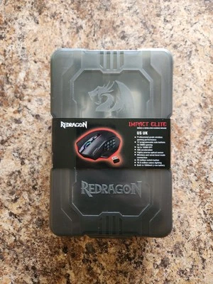 Redragon Impact Elite Wired & Wireless Gaming Mouse in case - Image 1 of 2