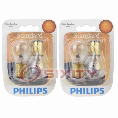 2 bombillas de luz de señal de giro trasera Philips para GMC 100-22 150-22 CC100 CC101 xp Foto 1 de 4