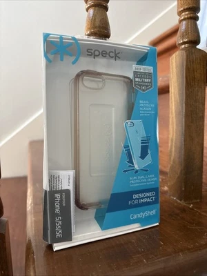 Empuñadura Speck Candy Shell para iPhone 5/5s/SE transparente Foto 1 de 4