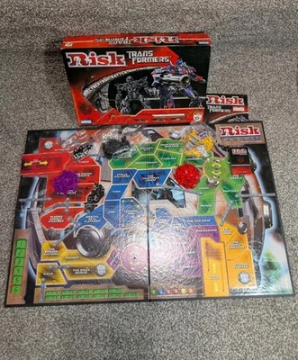 Risk Transformers Cybertron War Edition Board Game Complete - Image 1 of 4