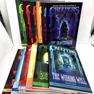 Creepers 1-12 by Edgar J. Hyde Children's Horror Book Lot Scary Teen Novels PB - Picture 1 of 12