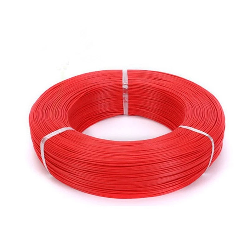 Cable de conexión sólido calibre 24 AWG rojo 50 pies 0,0201" UL1007 300 voltios Foto 1 de 1