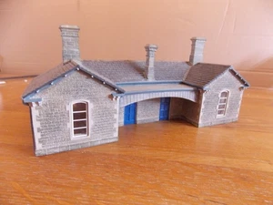BACHMANN SCENECRAFT 44-063 STONE STATION BUILDING. OO Gauge. - Picture 1 of 3