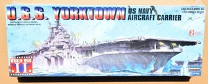 USS Yorktown US Navy Aircraft Carrier 1:525th Lindberg 70826 Model, MISP New Box - Picture 1 of 1
