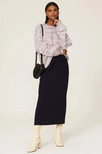 Splendid Colección Suéter Mujer S PEQUEÑA RF1S420 43% Lana Púrpura Rosa - Imagen 1 de 12