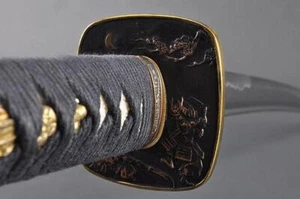 FULLY HAND FORGED PRACTICAL WARRIOR & FUJI SAMURAI KATANA SWORD - Picture 1 of 16
