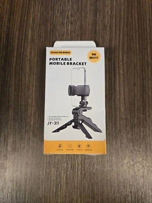 Soporte de escritorio para trípode portátil soporte de escritorio soporte para palo selfie para iPhone Samsung Foto 1 de 4