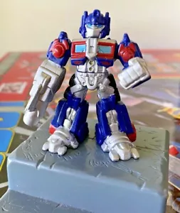 OPTIMUS PRIME VS BLACKOUT TRANSFORMERS MOVIE ROBOT HEROES 3" ACTION FIGURE SET! - Picture 1 of 6