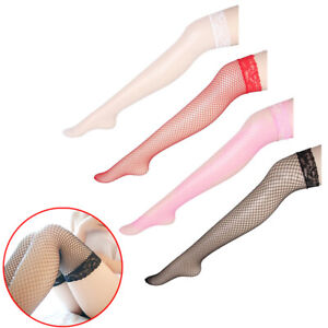 2022 Women's Long Over Knee Stocking Lace Sexy Stockings Fishnet Mesh Stockin NN